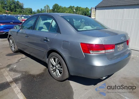 2007 Hyundai Sonata Limited/Se V6 from USA, damaged, VIN 5NPEU46F57H168887